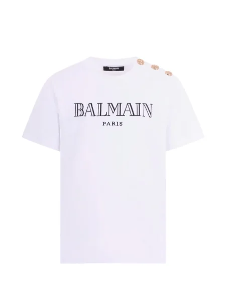 Koszulka dziecięca Balmain biała
