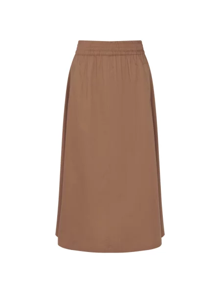 Długa spódnica maxi Bugatti w kształcie litery A beżowa