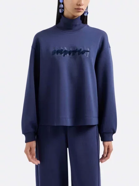 Світшот Emporio Armani синій