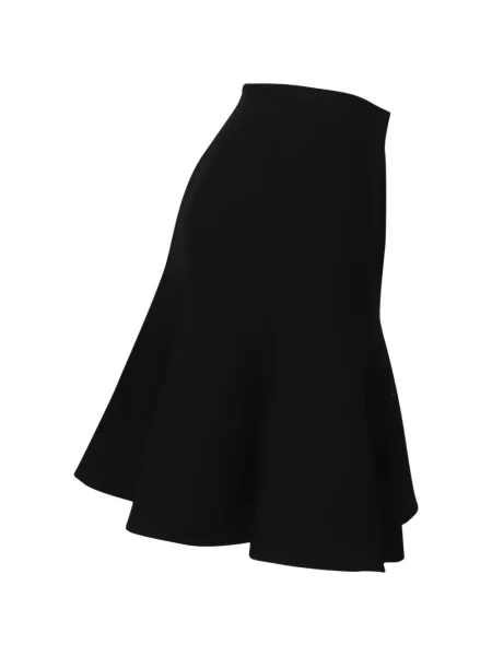 Fustă midi Temperley London de mătase negru