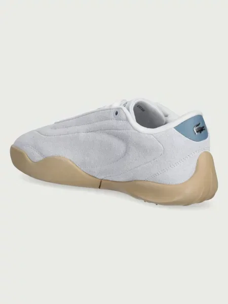 Замшевые кроссовки Lacoste