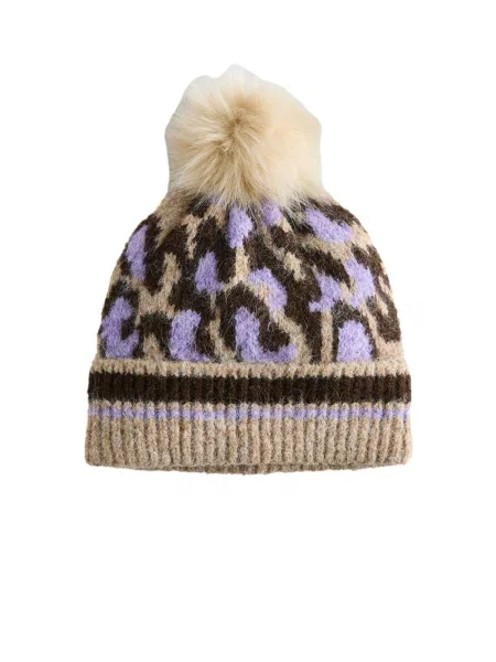 Next Kapa / čokolada / lila bež