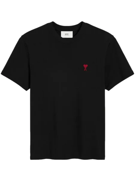Ami tシャツ Koszulka Ami Paris czarna | Shopsy