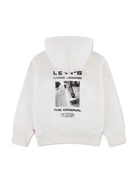Levi's dukserica sa kapuljačom za djecu s pamukom SKATE LEGEND HOODIE bež