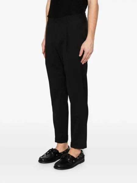 Pantaloni Briglia 1949 plisate negru
