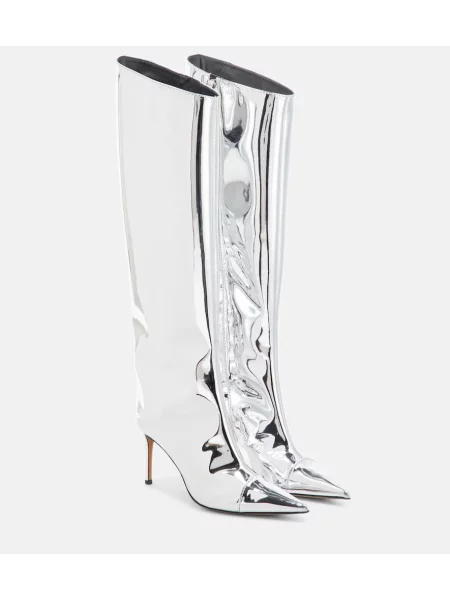 Kozaki Alexandre Vauthier srebrne