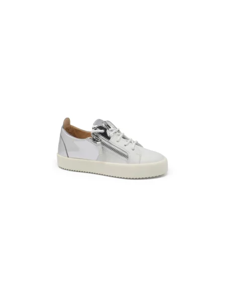 Sneakersy Giuseppe Zanotti skórzane białe