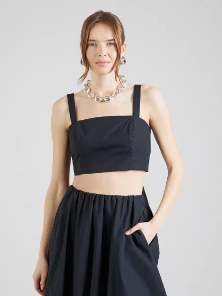 Abercrombie & Fitch Top negru