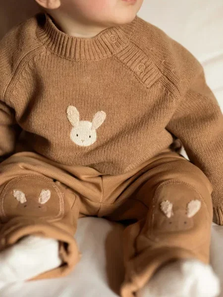Donsje светр дитячий із мериносової вовни Sibbe Merino Wool Sweater Fluffy Bunny