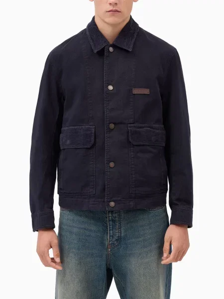 Джинсовая куртка Armani Exchange синяя