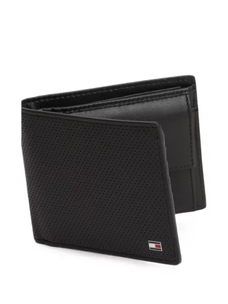 Portofel Tommy Hilfiger cu autograf negru