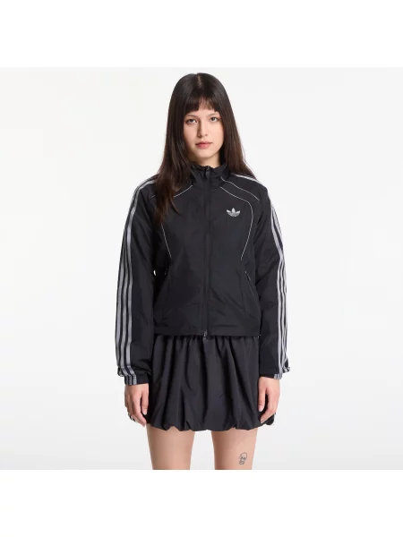 Jachetă adidas Teamgeist Tracktop Black/ Black Reflective/ Iron Met. XL negru