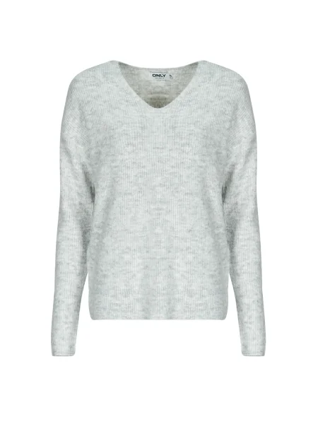 Ruhák Only ONLCAMILLA V-NECK szürke