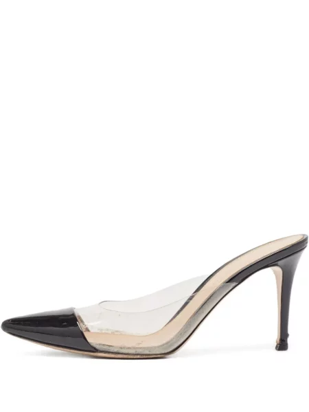 Papuci tip mules Gianvito Rossi negru