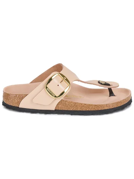 Pantofi Birkenstock cu cataramă bej
