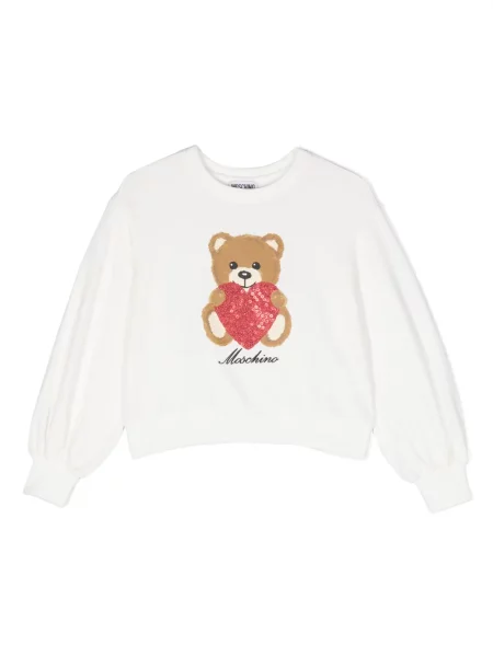 Bluza dziecięca Moschino biała