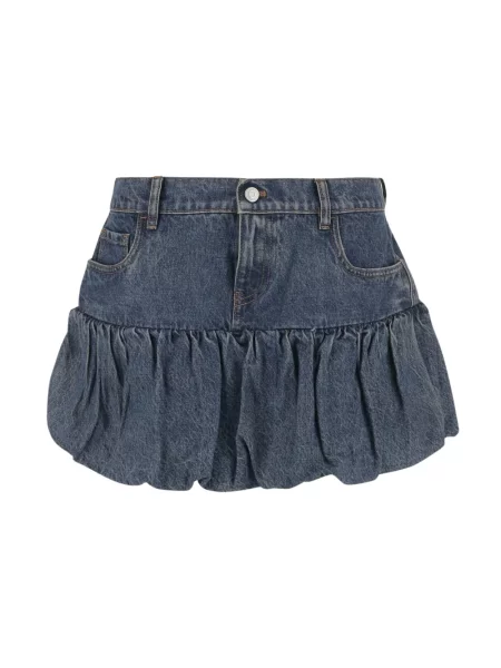 Mała mały spódnica jeansowa Coperni niebieska