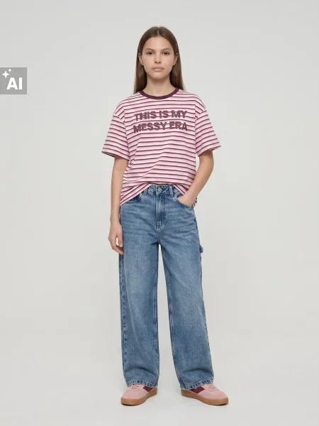 Sinsay Wide leg džíny s nízkým pasem modrá