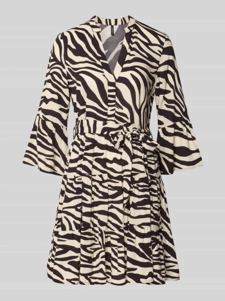 Taliowana sukienka tunikowa z czystej model MELBA' Vero Moda biała