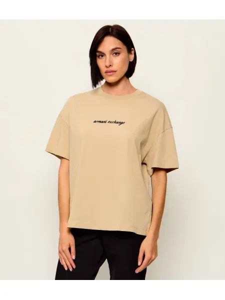 Armani Exchange Tricou bej