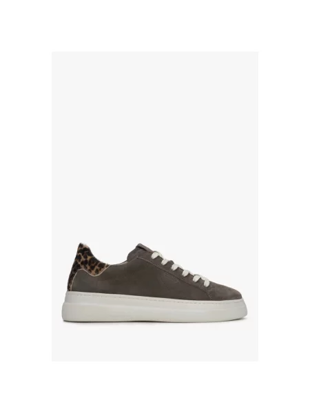 Кеди велюрові Estro сірі