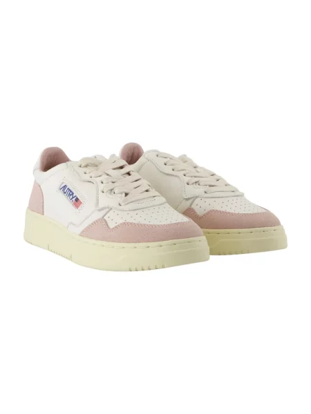 Sneakersy Autry biznesowe białe