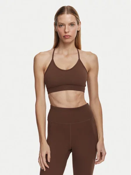 Reebok Sportinė liemenėlė ruda