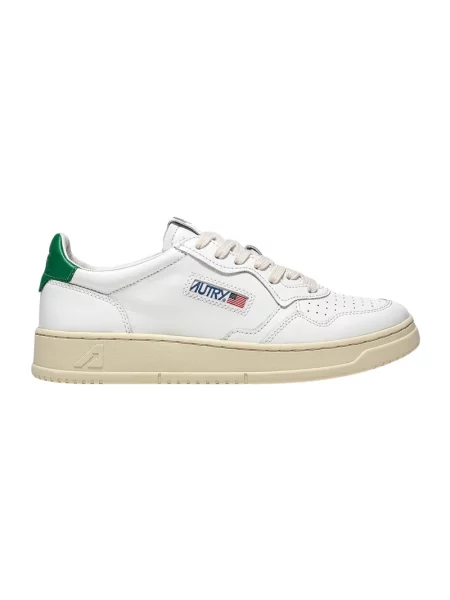 Sneakersy Autry skórzane białe