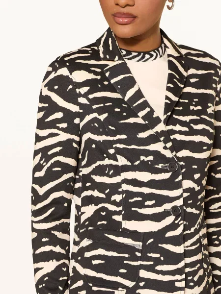 Marc Cain Blezer Z Dżerseju schwarz czarna