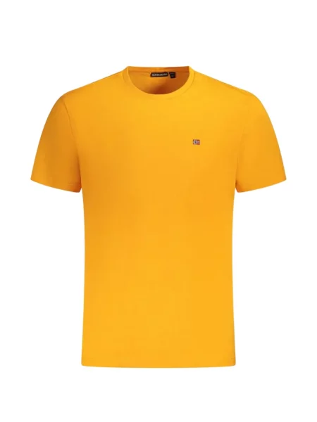 Tricou Napapijri cu autograf galben