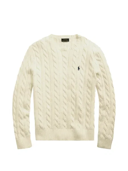 Curea Polo Ralph Lauren tricotate cu autograf cu șireturi albastru