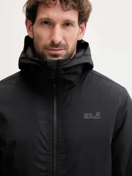 Куртка Jack Wolfskin PAMIR демісезонна чорний