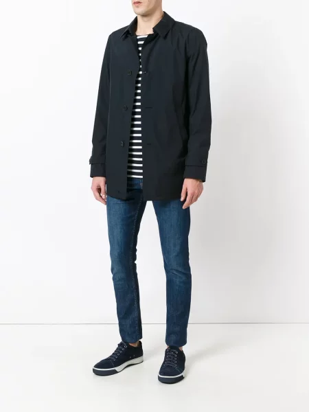 Palton Herno clasic albastru