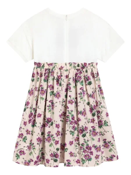 Dětské šaty Dolce & Gabbana bílé