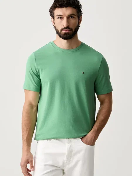 Tommy Hilfiger tričko pánske zelená