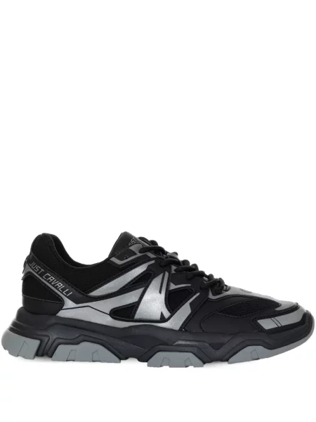Sneakerși Just Cavalli negru