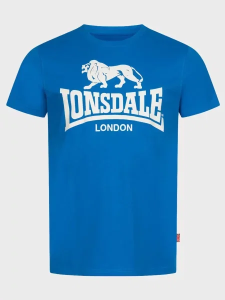 Футболка Lonsdale з лого блакитна