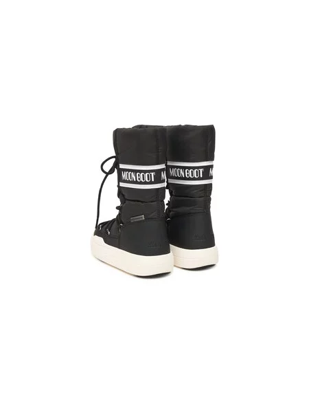 Moon Boot Sniego batai Jr Park Tube Lace wp S juoda