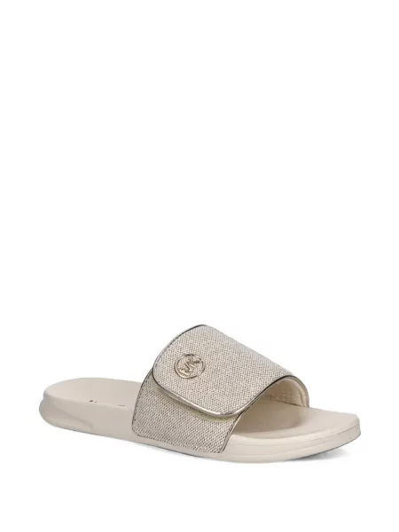 Klapki dziecięce Michael Kors brązowe