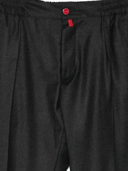 Вълнени панталон Kiton сиво