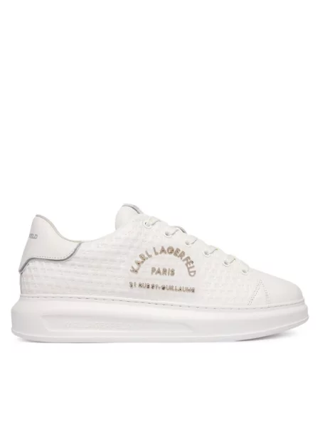 Sneakersy KARL LAGERFELD bílé