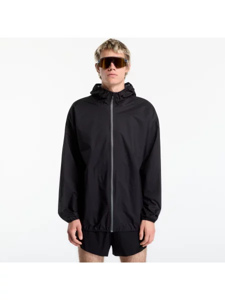 Windbreaker On Explore Lightweight Waterproof Jacket Black S negru