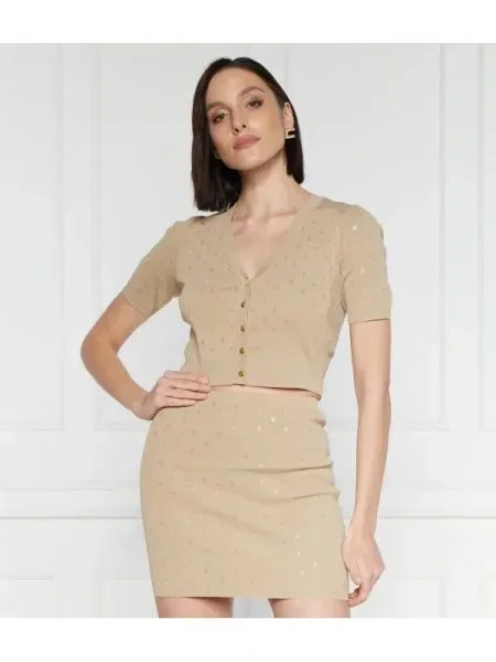 Elisabetta Franchi Cardigan bej