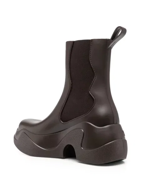 Cizme scurte Xocoi chunky maro