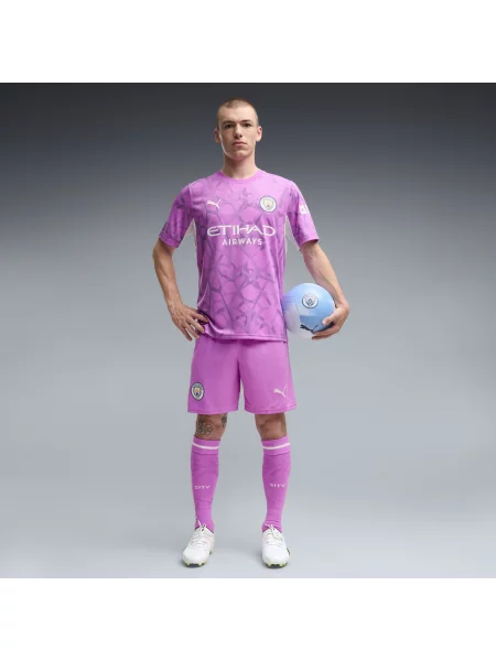 PUMA szorty bramkarskie Manchester City Akcesoria S różowy