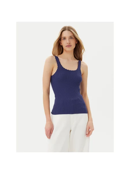 ONLY Топ Gemma Голубий Regular Fit