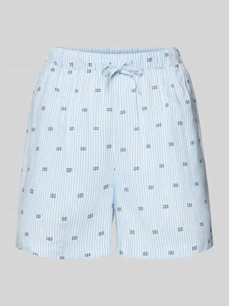 Szorty od piżamy comfort fit z czystej Tommy Hilfiger