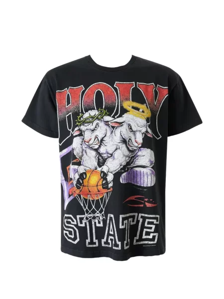 Tricou Hellstar cu imagine negru