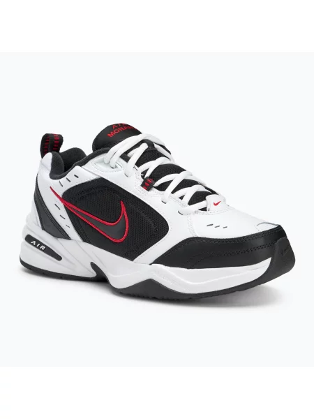 Încălțăminte de antrenament pentru bărbați Nike Air Monarch IV white / black alb