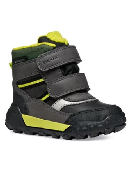 Geox Čizme za snijeg B Trekkyup Boy B Abx M crna
